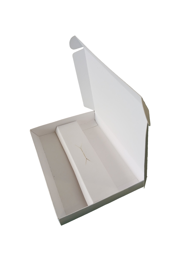 Scatola con divisorio integrale 22x16x3