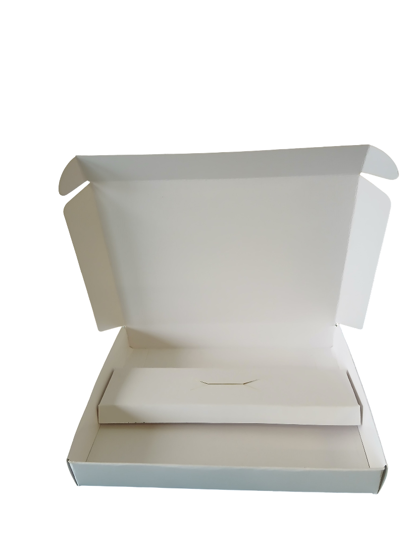 Scatola con divisorio integrale 22x16x3