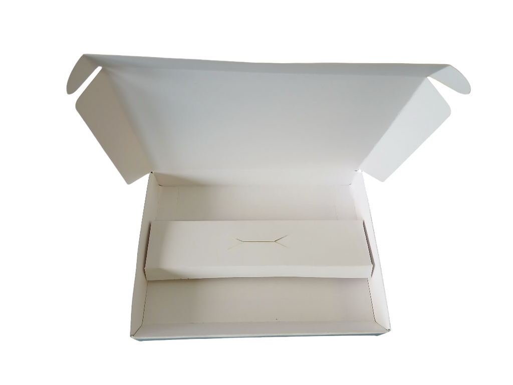 Scatola con divisorio integrale 22x16x3