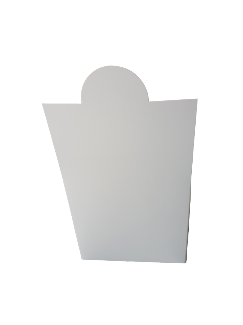 Espositore da Banco in Cartone Kraft Bianco