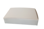 Scatola per E-commerce in Cartone Kraft Bianco 11x17x3,5 cm