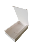 Scatola per E-commerce in Cartone Kraft Bianco 11x17x3,5 cm