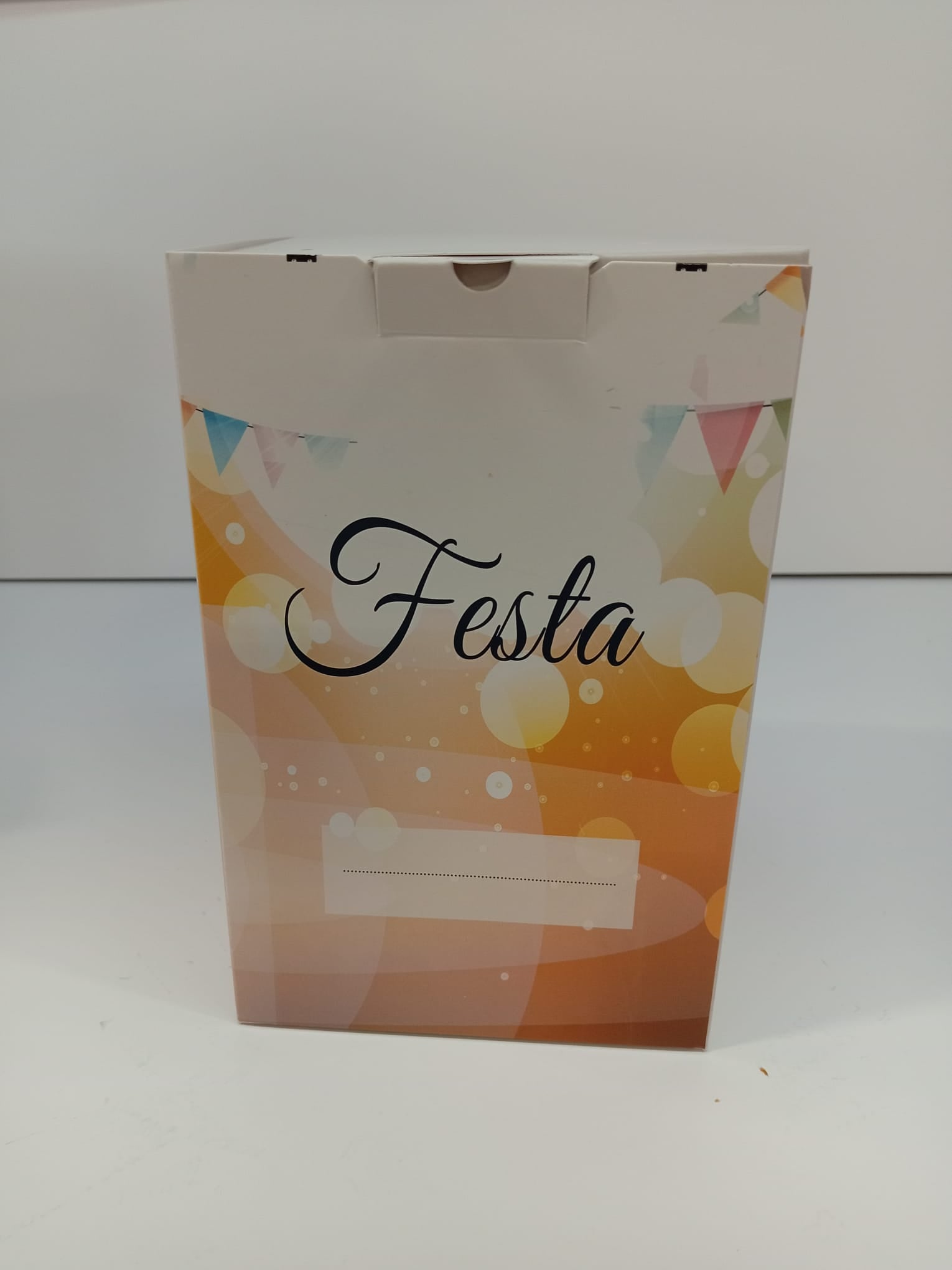 Scatola Festa 13x13x20,3