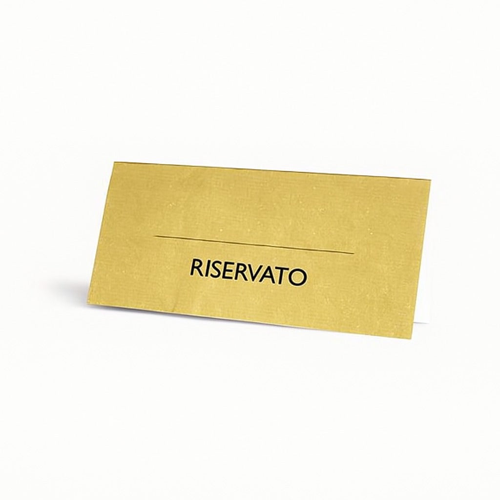 Cartellino riservato