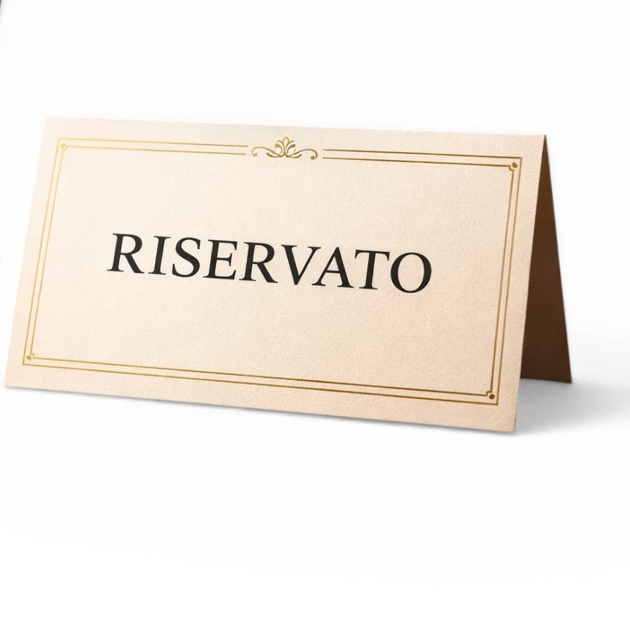 Cartellino riservato