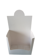 Espositore da Banco in Cartone Kraft Bianco
