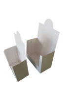 Espositore da Banco in Cartone Kraft Bianco